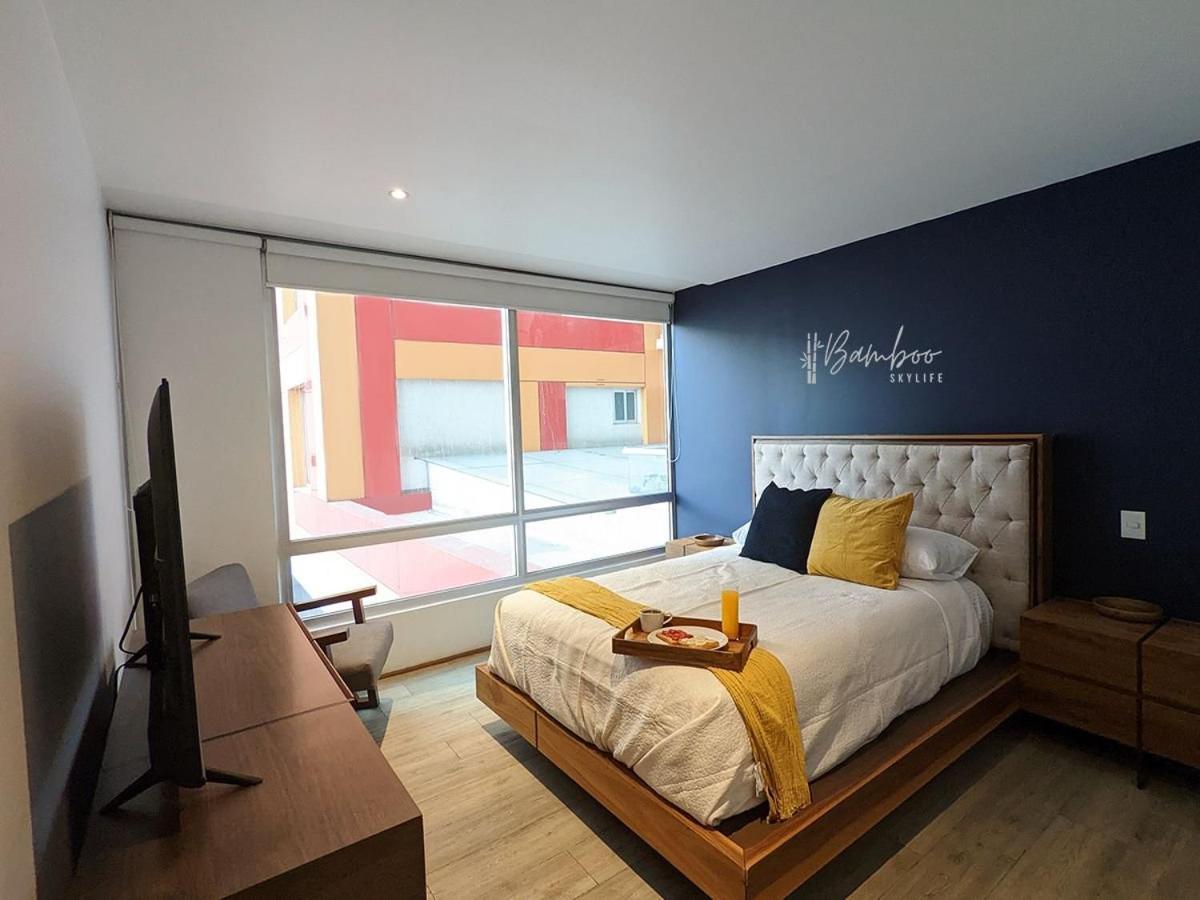 Luxury Condo Santa Fe Cosmocrat By Bamboo Skylife Mexico-stad Buitenkant foto